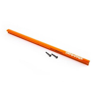 Traxxas 9523T Chassis Brace (T-Bar) 6061-T6 Alu orange + Schrauben