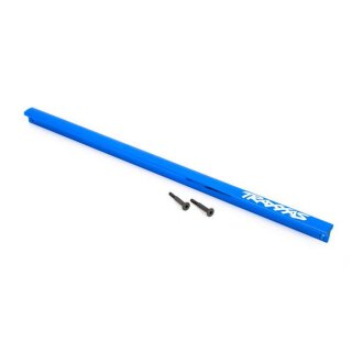 Traxxas 9523X Chassis Brace (T-Bar) 6061-T6 Alu blau + Schrauben
