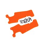 Traxxas 9633T Querlenker-Abdeckung orange vorn l/r +...