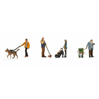 NOCH 15471 Menschen mit Hunden Spur H0