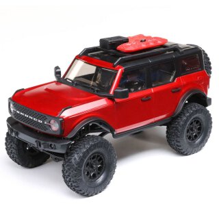 Axial AXI00006T1 1/24 SCX24 2021 Ford Bronco 4WD Truck Brushed RTR Rot