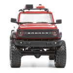 Axial AXI00006T1 1/24 SCX24 2021 Ford Bronco 4WD Truck Brushed RTR Rot