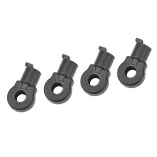 Team Corally C-00180-770 HD Shock End - Short - Composite - 4 pcs