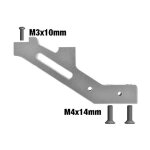 Team Corally C-00180-670 Fahrwerksverstrebung XTR Front Aluminium Titan 1 Stk.