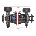 Dusty Motors Shroud Traxxas WideMaxx TRX89086-4 Dreck-Schutz grün