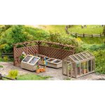NOCH 66805 Laser-Cut Deko-Set "Im Garten" H0