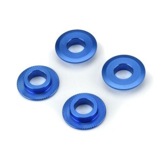 Proline 6379-00 Billet Adapter Scheiben (blau) für X-MAXX Raid 5.7 24mm Felge