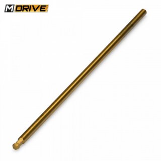 M-Drive MD23125 Pro TiN Innensechskant-Kugel Sechskant-Ersatzbits 2,5 mm