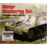 Vallejo 772220 Farb-Set Winter-Alterung 9 x 17 ml