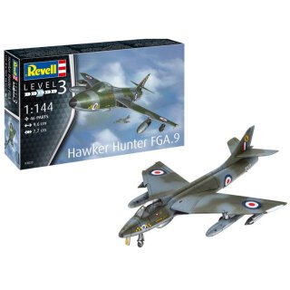 Revell 63833 Model Set Hawker Hunter FGA.9 "Inkl. Farben, Kleber, Pinsel"