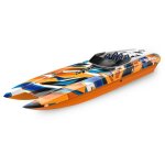 Traxxas 57046-4 DCB M41 40Zoll BL-Catamaran Renn Boot...