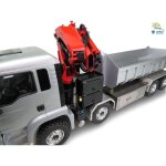 thicon 55053-RTR 1:14 MAN TGS 8x8 RTR Abroller mit Ladekran, Paladin PL18EV