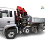 thicon 55053-RTR 1:14 MAN TGS 8x8 RTR Abroller mit Ladekran, Paladin PL18EV