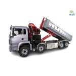 thicon 55053-RTR 1:14 MAN TGS 8x8 RTR Abroller mit Ladekran, Paladin PL18EV
