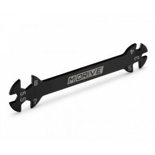 M-Drive MD50300 Universalwerkzeug Steckschlüssel 5,5/7/8mm  Spannschloss 3/4/5mm