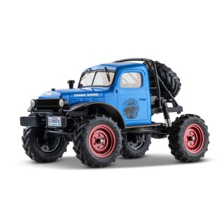 FMS DPFMS12401BLU FCX24 Power Wagon Mud-Racer 1:24 blau - RTR 2.4GHz