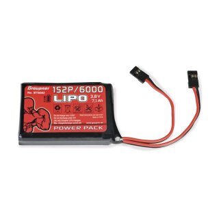 Graupner DP-BT8082 Graupner Senderakku LiPo 1S2P/6000 TX