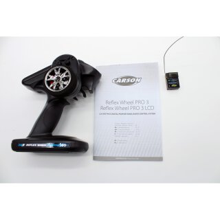 Carson Fernsteuerung Reflex Wheel PRO3 BEC 2,4GHz Sender/Empfänger OEM 500500073