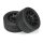 Pro-Line 1020510 1/6 Menace HP BELTED 5.7" MT Reifen montiert 24mm Blk Raid (2) Proline