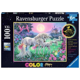 Ravensburger 13670 Puzzle Einhörner im Mondschein Teileanzahl 100