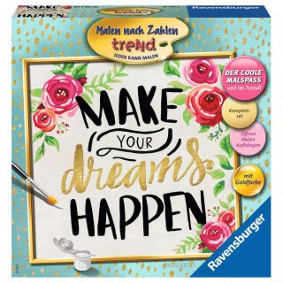 Ravensburger 28796 Malen nach Zahlen Make your dreams happen