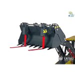 Thicon 1:14 Baggerlader BL71 Aufgebaut Lackiert ge/gr ohne RC ARTR