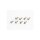 Kyosho K.1284B 5.8mm Pillow Balls (8) Silver Colour