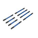 Traxxax 9749-BLUE Suspension-Link Set komplett blau, Alu...