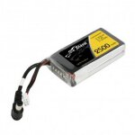 Tattu 2500mAh 2S 7,4V lipo battery pack with DC5.5mm plug...