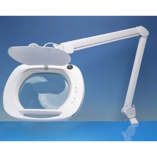 Krick 492270 Standlupe XL 180x150mm mit dimmbarer LED Beleuchtung