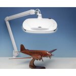 Krick 492270 Standlupe XL 180x150mm mit dimmbarer LED...