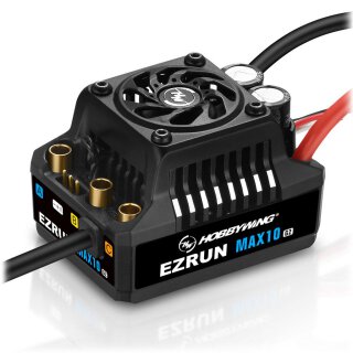 Hobbywing HW30102603 Ezrun MAX10 G2 Regler 140 Amp, 2-4s LiPo, BEC 5A