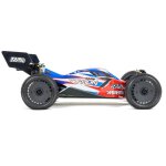 Arrma ARA8406 1/8 TLR Tuned TYPHON 6S 4WD BLX Buggy RTR, Red/Blue