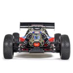 Arrma ARA8406 1/8 TLR Tuned TYPHON 6S 4WD BLX Buggy RTR, Red/Blue