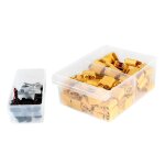 Robitronic R14037O Kleinteilemagazin mit 12 Schubladen Orange