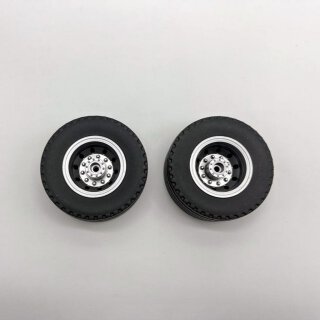 Amewi 018-22407-12 Hinterräder soft Mercedes-Benz Arocs Kipper