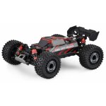 Amewi 22621 Hyper GO Truggy Brushed 4WD mit GPS 1:16 RTR rot