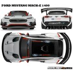 HPI H160375 Sport 3 Flux Ford Mustang Mach-e 1400