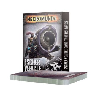 Warhammer 40000 301-11 Escher Vehicle Gang Tactics Cards 60050599019