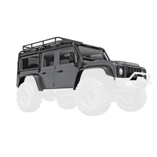 Traxxas 9712-SLVR Karosserie TRX-4M DEFENDER silber, komplett