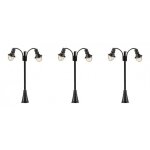 Faller 272130 LED-Laterne, Bogenleuchten, warmweiß,...