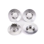 Traxxas 9568X Felgen-Abdeckung satin chrome (4) für...