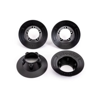 Traxxas 9569 Felgen-Abdeckung schwarz (4) für 9572 Felgen