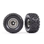 Traxxas 9572 Sledgehammer-Reifen 3.8 auf Felge mit...