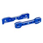 Traxxas 9629 Querlenker-Halter vorn 7075-T6 Alu blau...