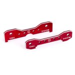 Traxxas 9630R Querlenker-Halter hinten 7075-T6 Alu rot...