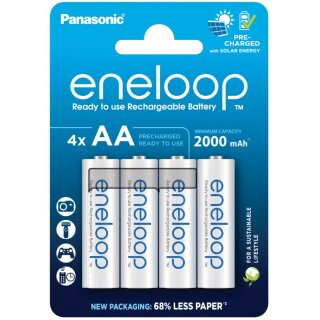 Eneloop Mignon AA Akku BK-3MCDE/4BE Ni-MH 1,2V/2000rnAh Blister (4)