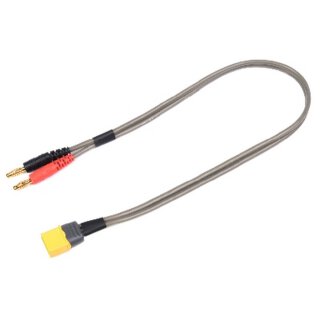 Revtec Ladekabel Pro "Banane 4mm" - XT-60 Weiblich 40 cm Flacher Silikondraht 14AWG