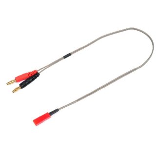 Ladekabel Pro "Banane 4mm" - BEC 40 cm Flacher Silikondraht 14AWG