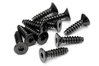 HPI 94631 Tp Flachkopfschraube M4X15Mm (Innensechskant/10 Stück)